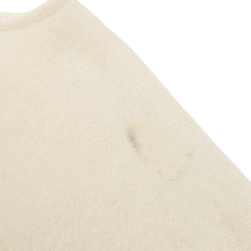 MINNIE ROSE cashmere dolman boatneck wide sleeve sweater in cream Size XS - Picture 7 of 10